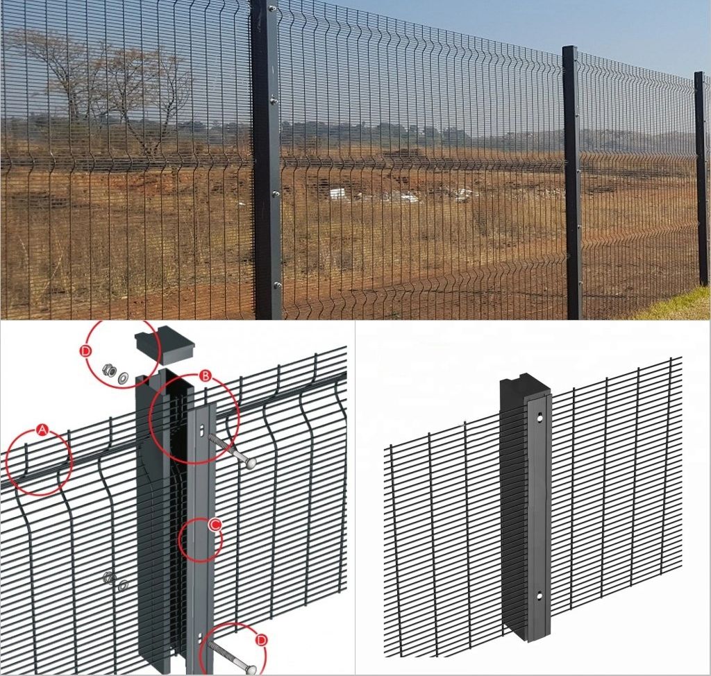 Anti Climb Galvanized Fence (2)
